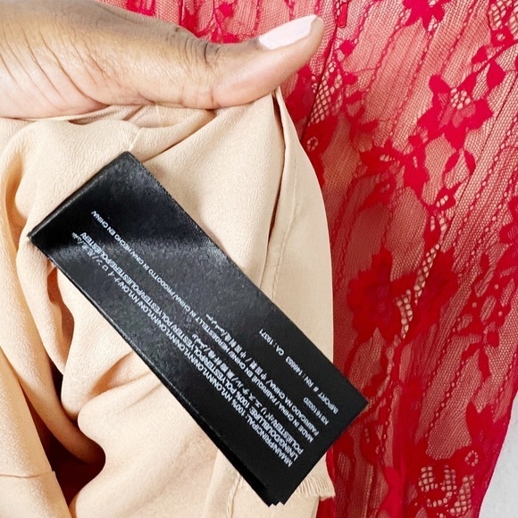 Keepsake The Label Red Lace Bodycon - Picture 10 of 10